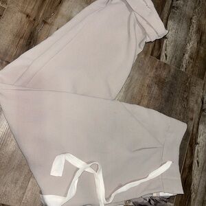 Wilfred Beige Trousers with White Accent